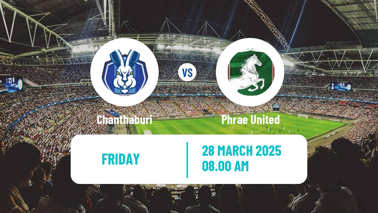 Soccer Thai League 2 Chanthaburi - Phrae United