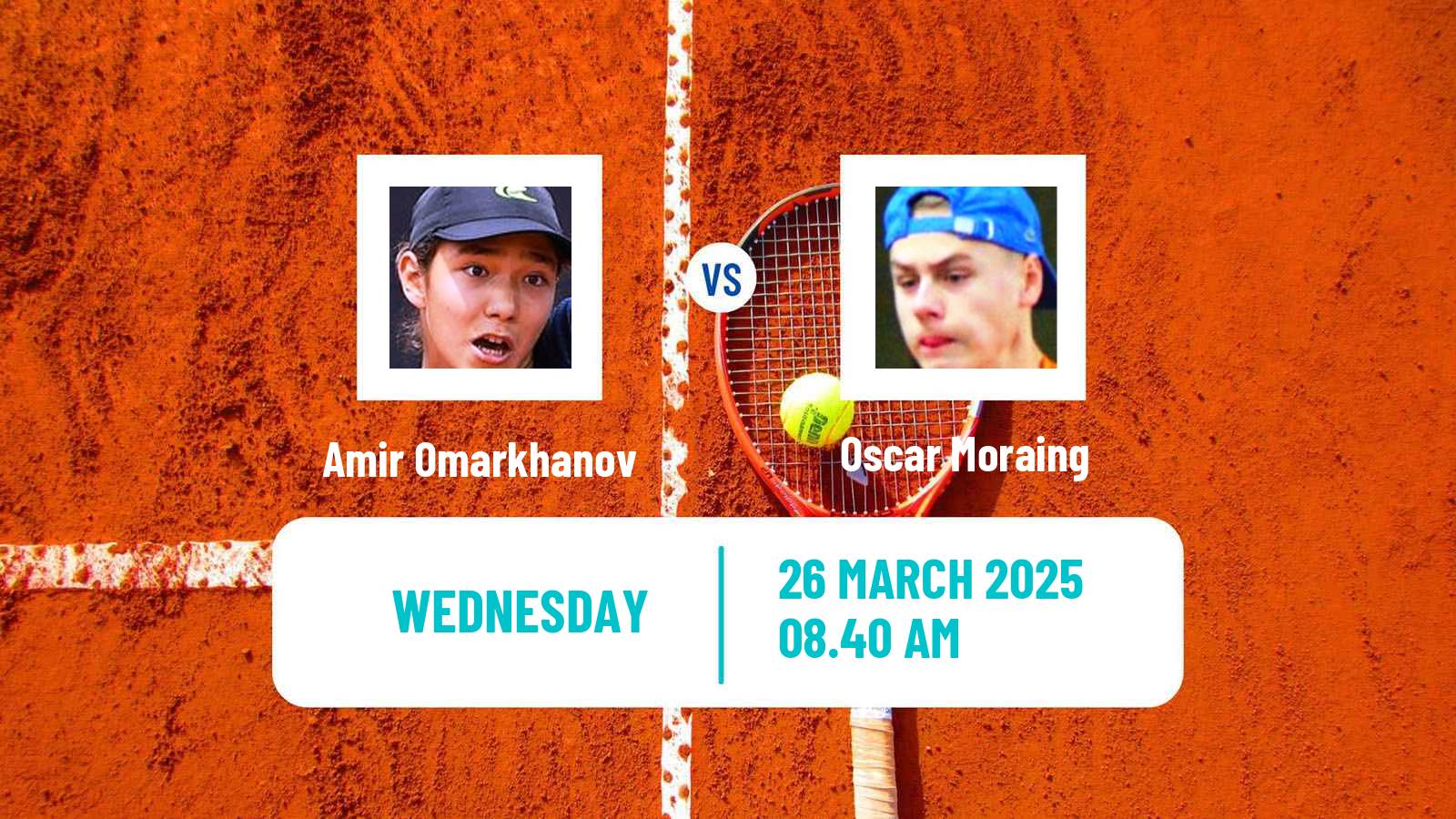 Tennis ITF M15 Sharm Elsheikh 9 Men Amir Omarkhanov - Oscar Moraing