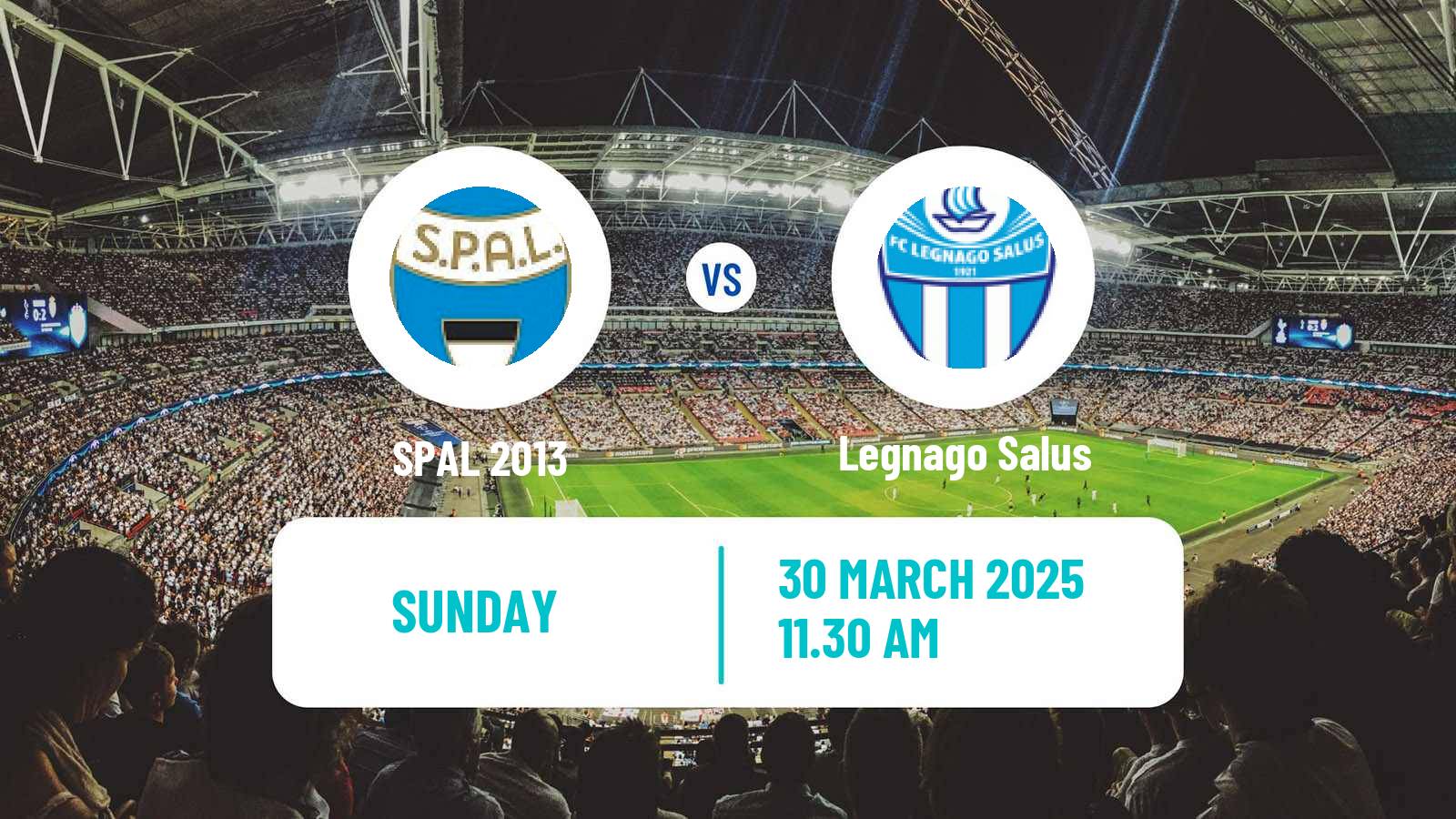 Soccer Italian Serie C Group B SPAL - Legnago Salus