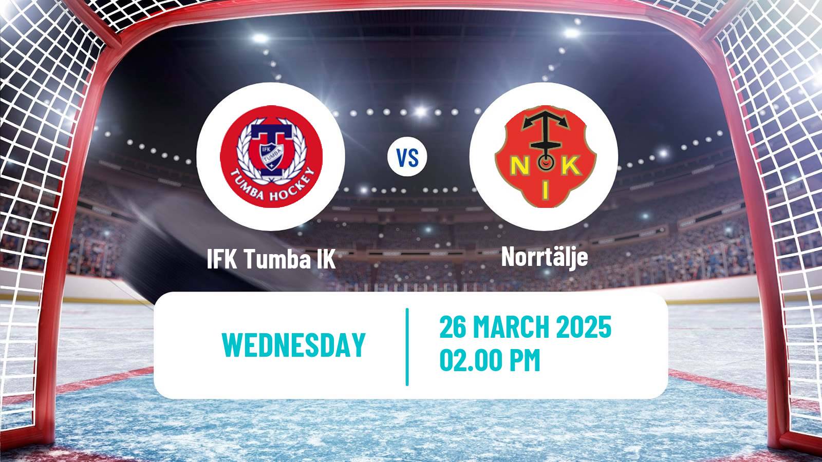 Hockey Swedish HockeyEttan Ostra Tumba - Norrtälje