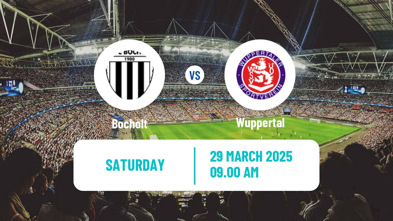 Soccer German Regionalliga West Bocholt - Wuppertal