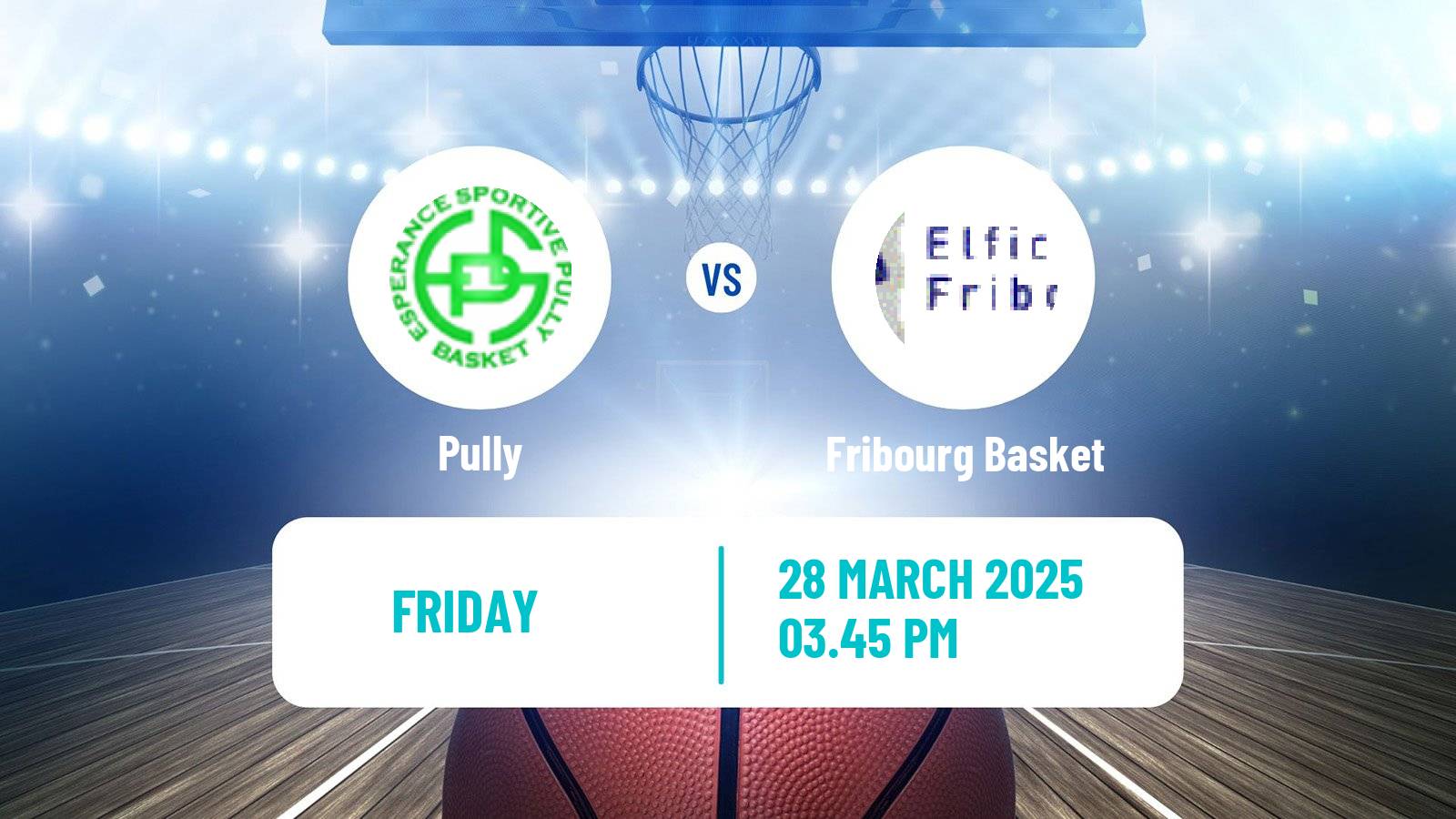 Basketball Swiss SB League Basketball Women Pully - Fribourg Basket