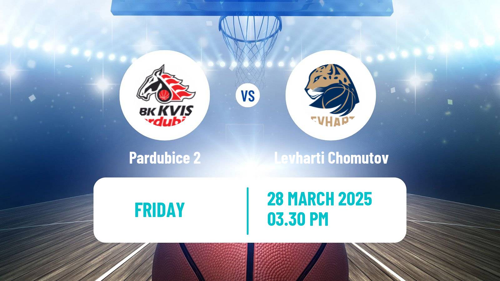 Basketball Czech 1 Liga Basketball Pardubice 2 - Levharti Chomutov