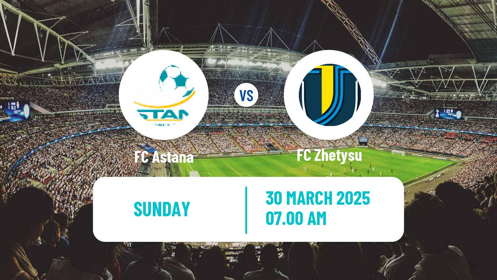 Soccer Kazakh Premier League Astana - Zhetysu