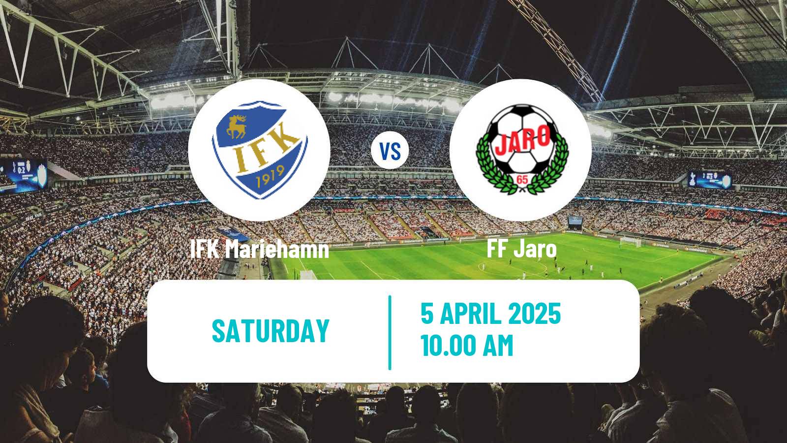 Soccer Finnish Veikkausliiga IFK Mariehamn - FF Jaro