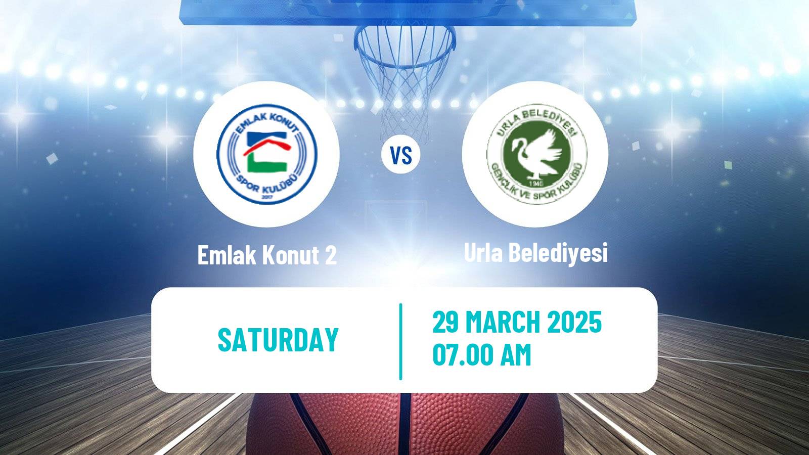 Basketball Turkish TKBL Women Emlak Konut 2 - Urla Belediyesi