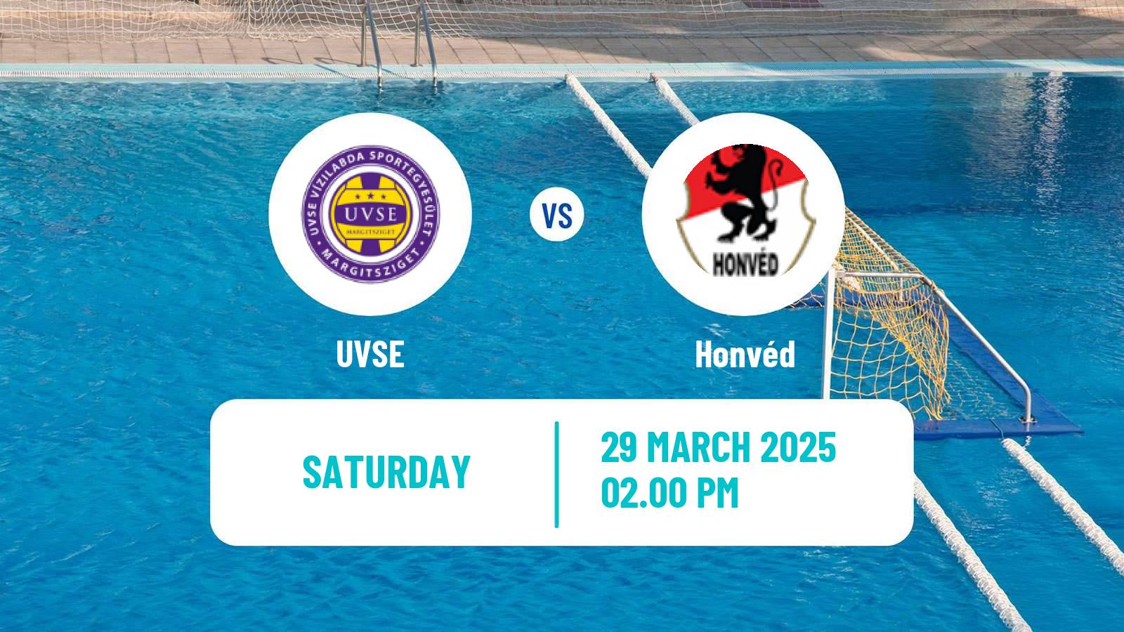 Water polo Hungarian OB I Water Polo UVSE - Honvéd