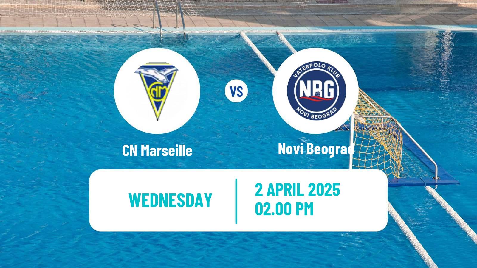 Water polo Champions League Water Polo CN Marseille - Novi Beograd