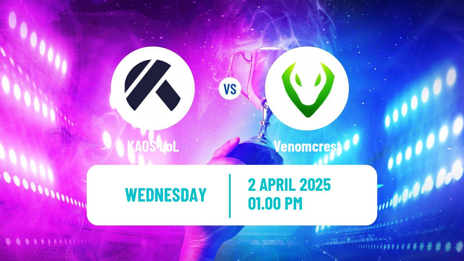 Esports League Of Legends Nlc KAOS - Venomcrest