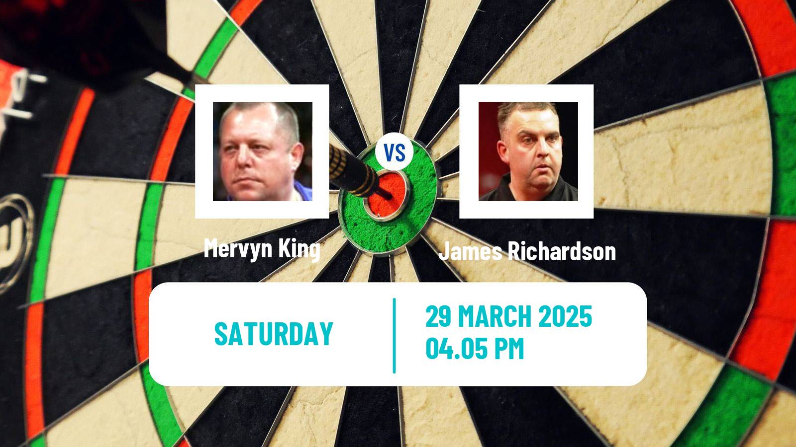 Darts Modus Super Series Mervyn King - James Richardson