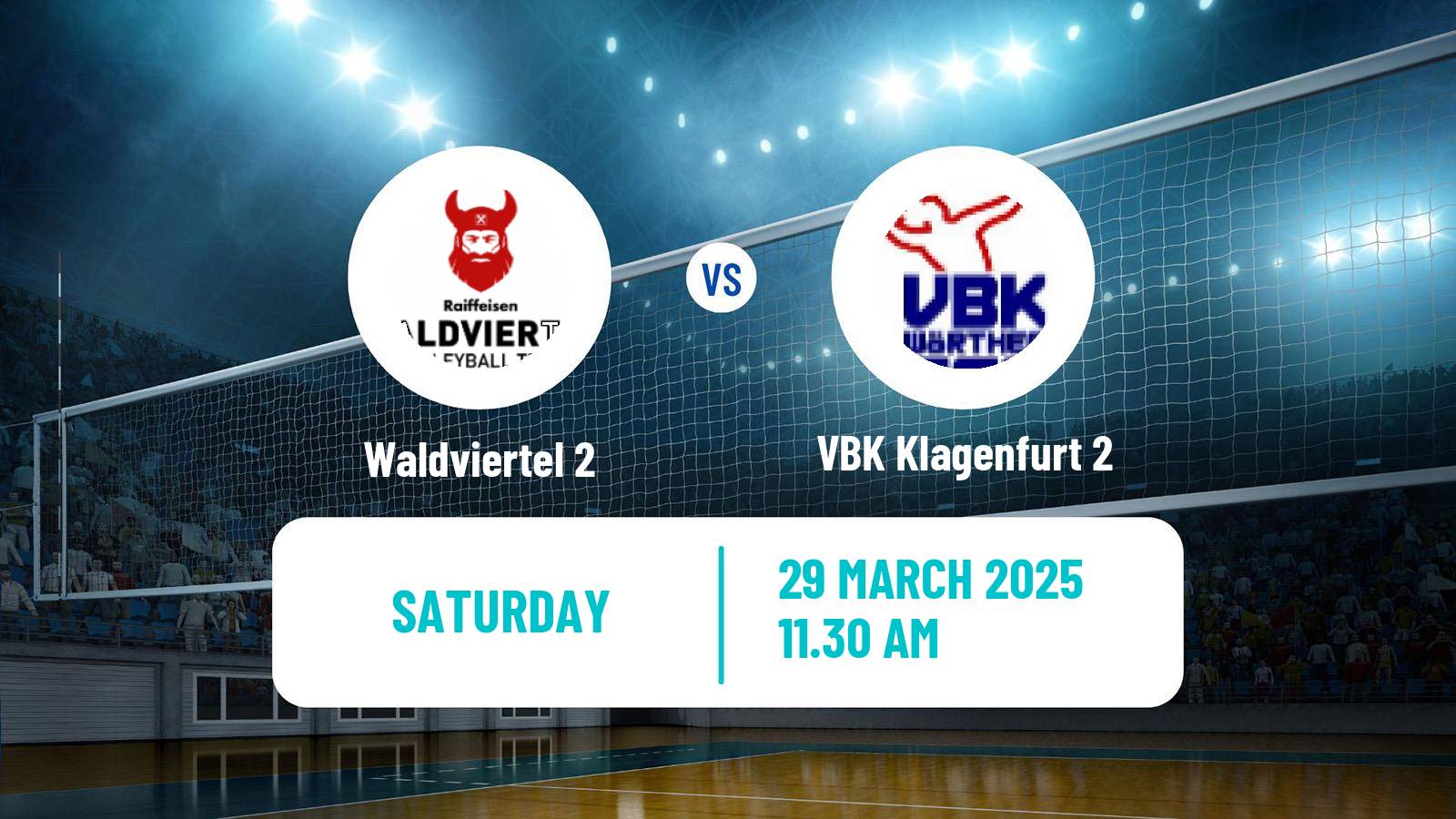 Volleyball Austrian 2 Bundesliga Volleyball Waldviertel 2 - VBK Klagenfurt 2