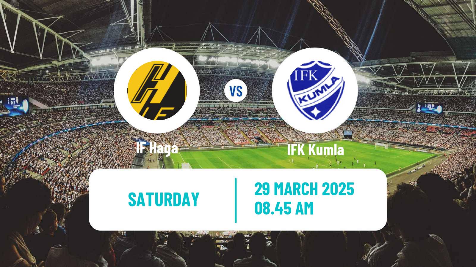 Soccer Swedish Division 2 - Norra Götaland Haga - Kumla