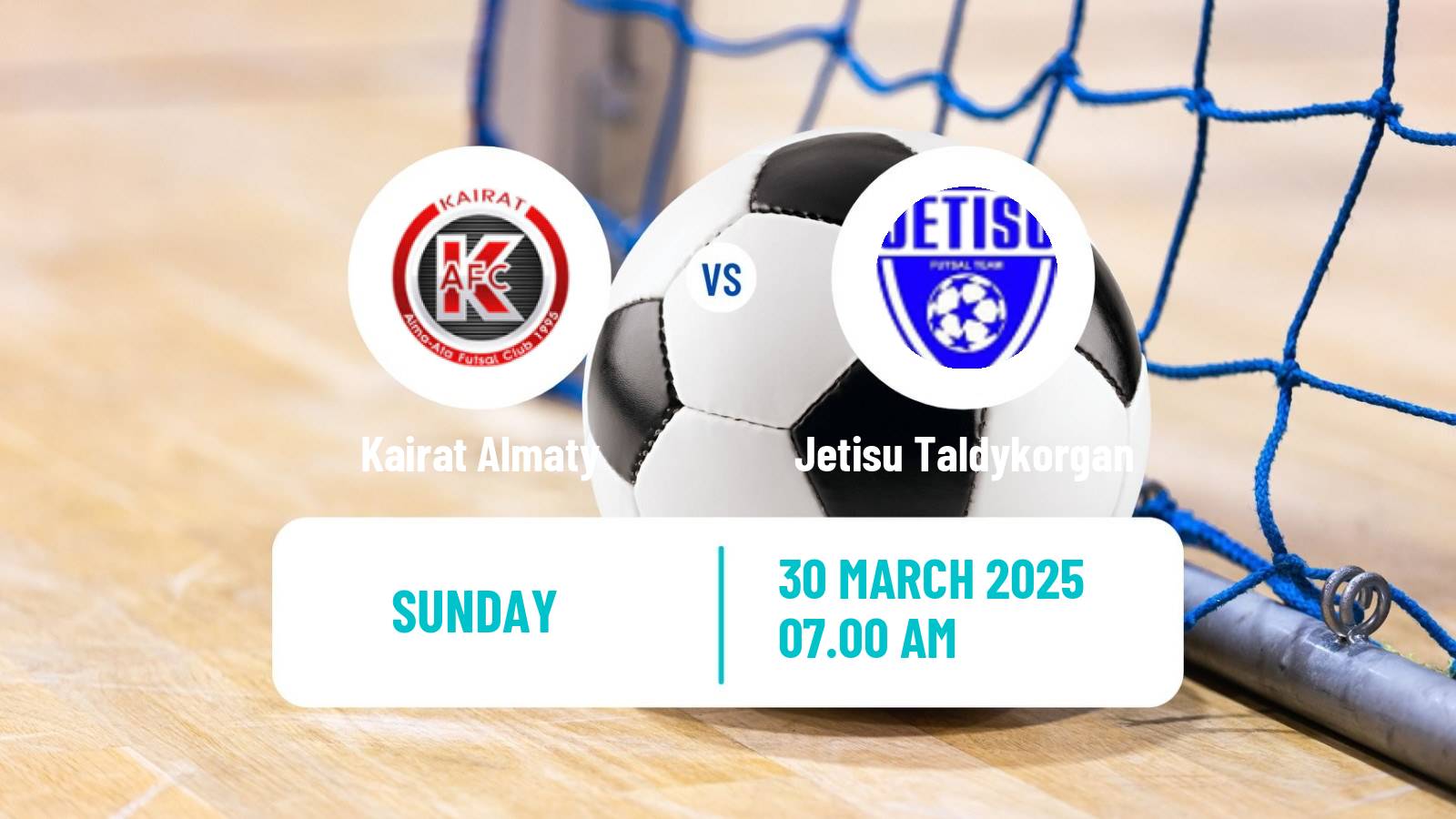 Futsal Kazakh Championship Futsal Kairat Almaty - Jetisu Taldykorgan