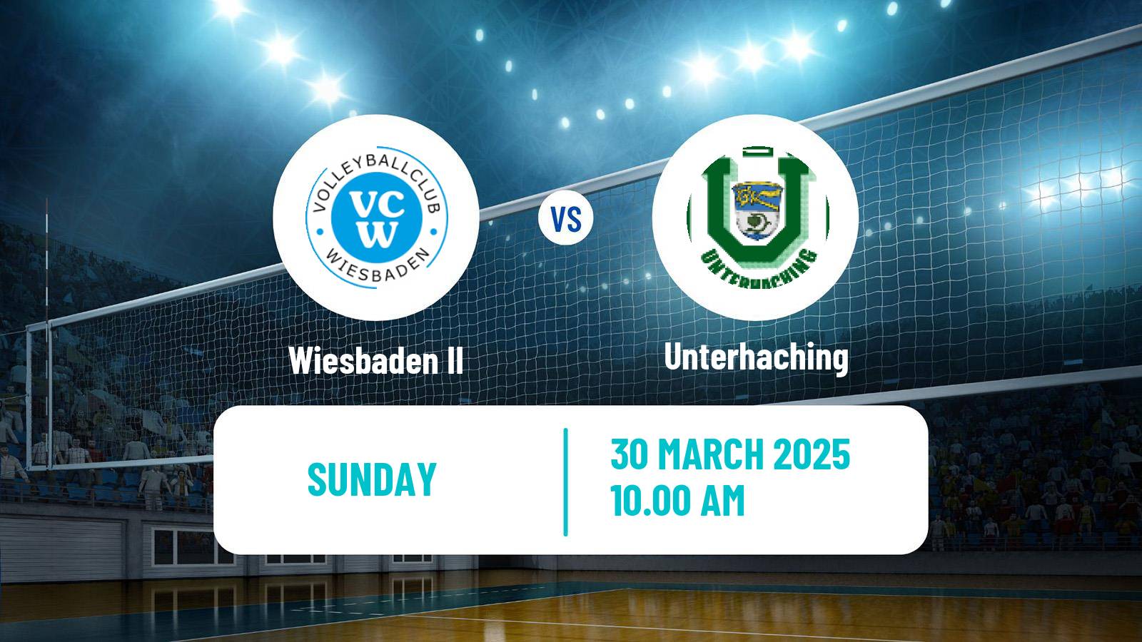 Volleyball German 2 Bundesliga South Volleyball Women Wiesbaden II - Unterhaching