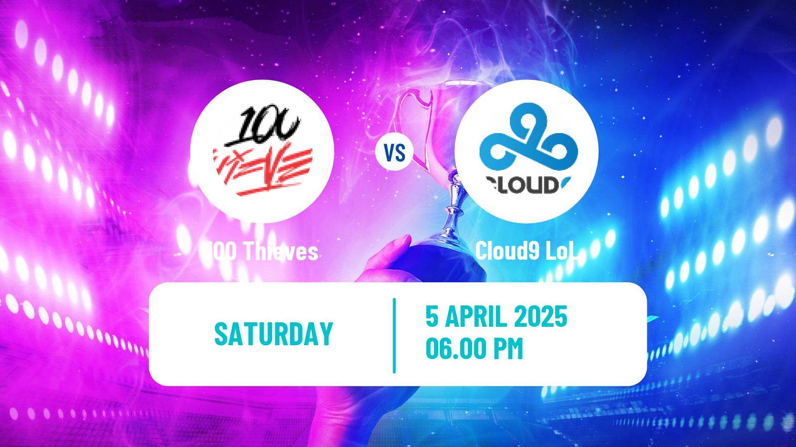 Esports League Of Legends Lta North 100 Thieves - Cloud9