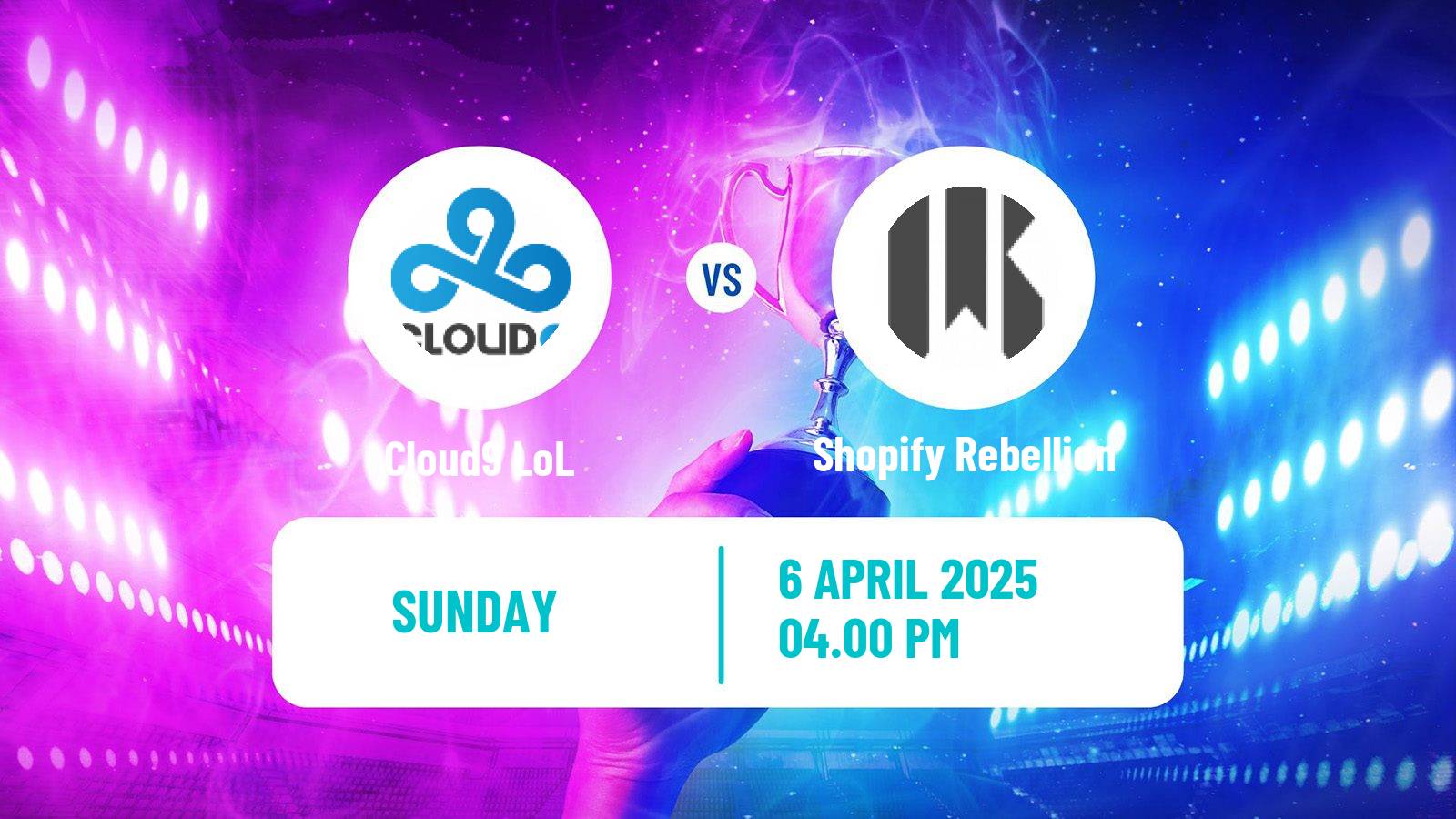 Esports League Of Legends Lta North Cloud9 - Shopify Rebellion