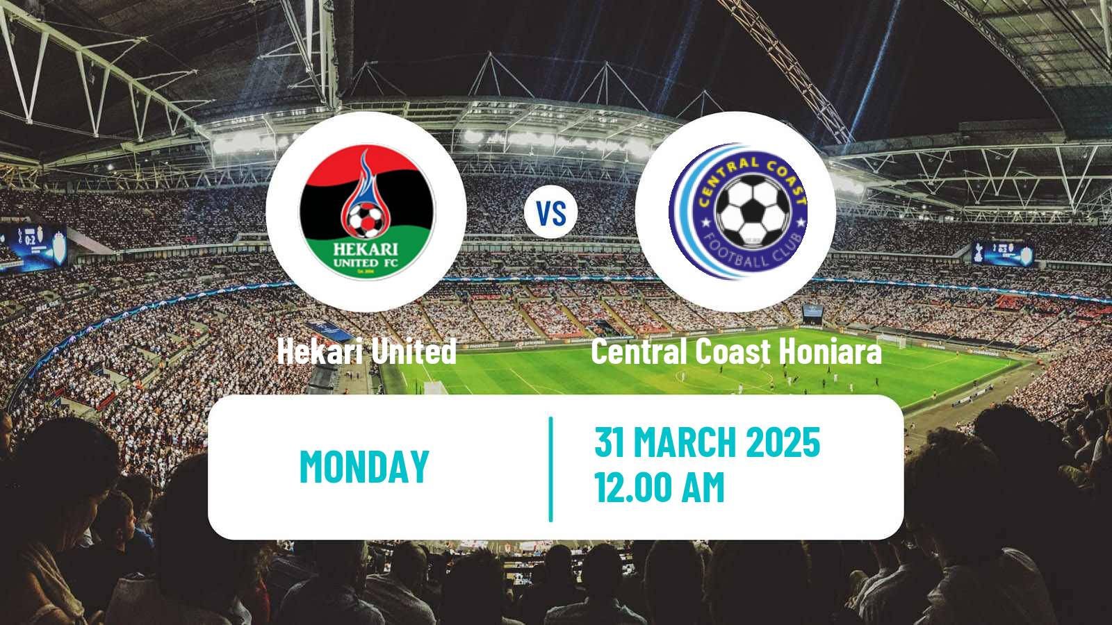 Soccer OFC Champions League Hekari United - Central Coast Honiara