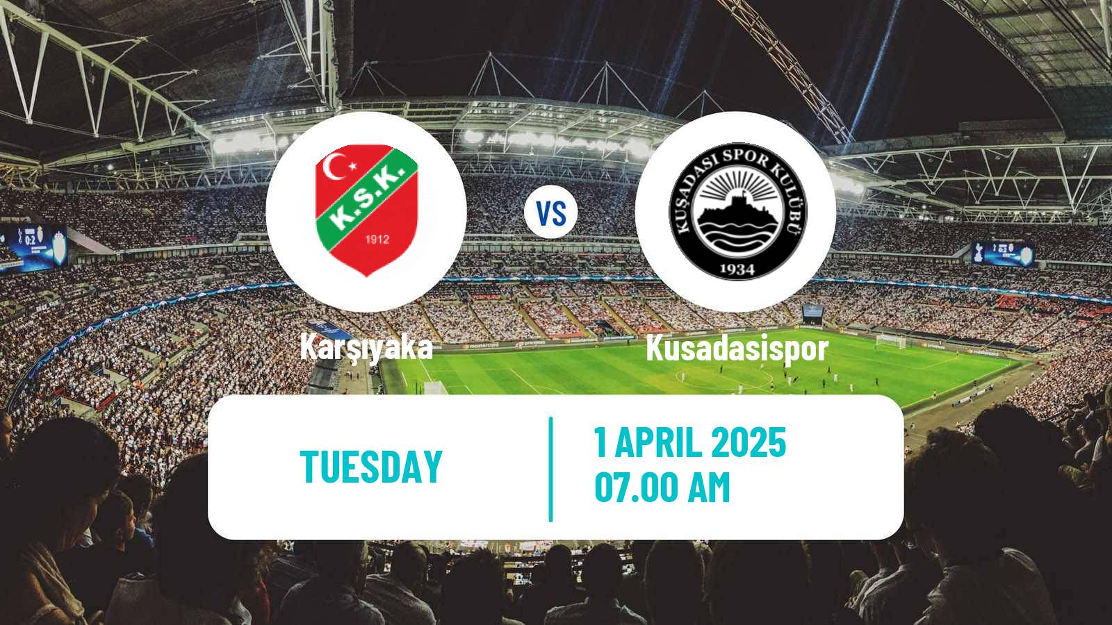 Soccer Turkish 3 Lig Group 1 Karşıyaka - Kusadasispor
