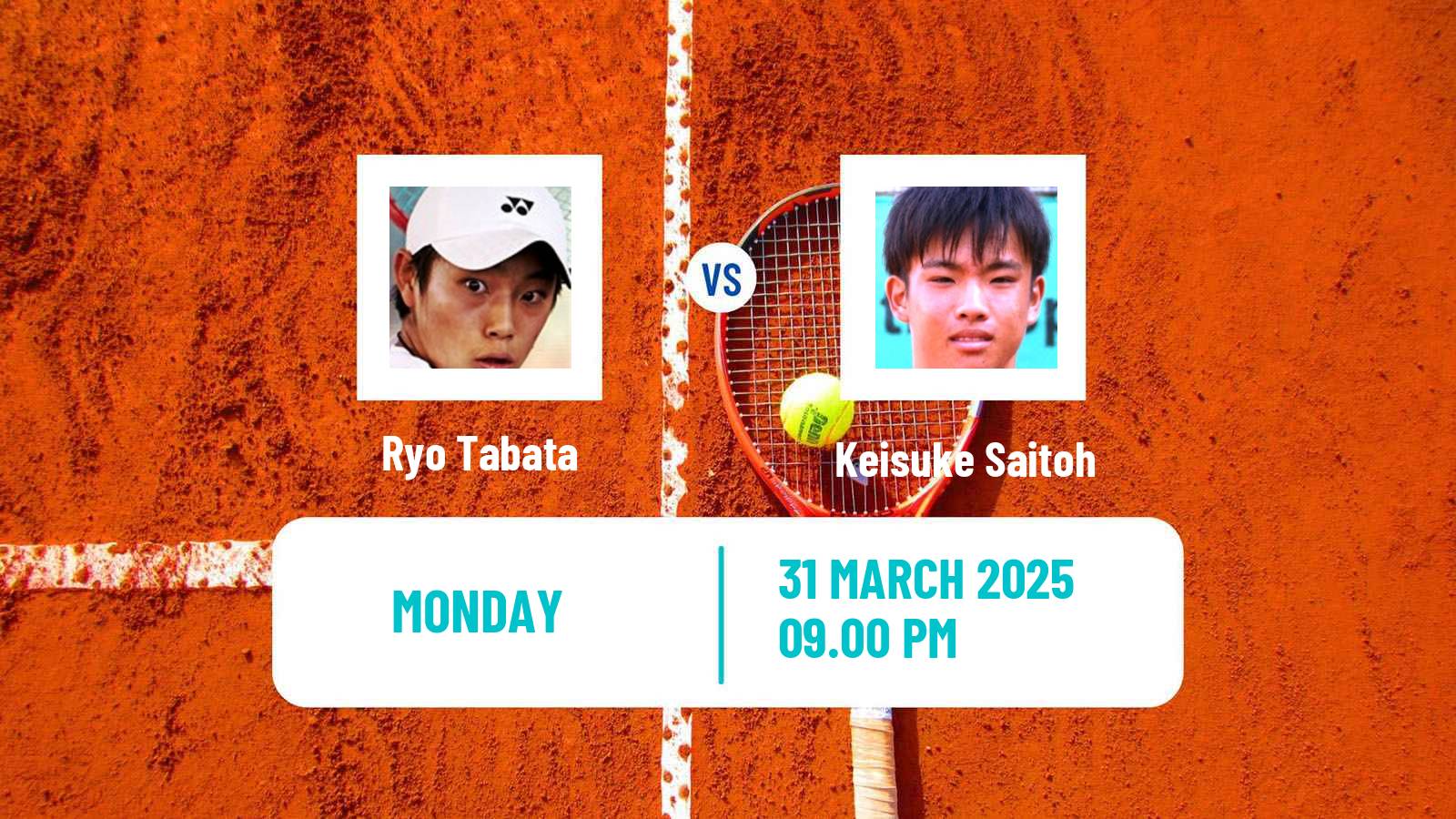Tennis ITF M15 Kashiwa Men Ryo Tabata - Keisuke Saitoh
