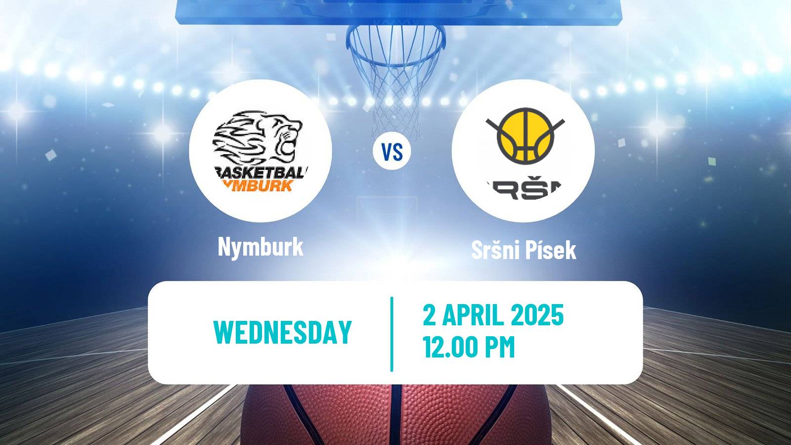 Basketball Czech NBL Nymburk - Sršni Písek