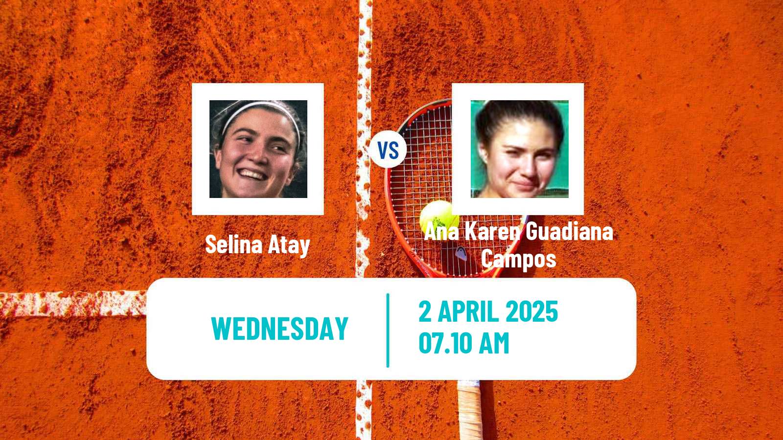 Tennis ITF W15 Antalya 9 Women Selina Atay - Ana Karen Guadiana Campos