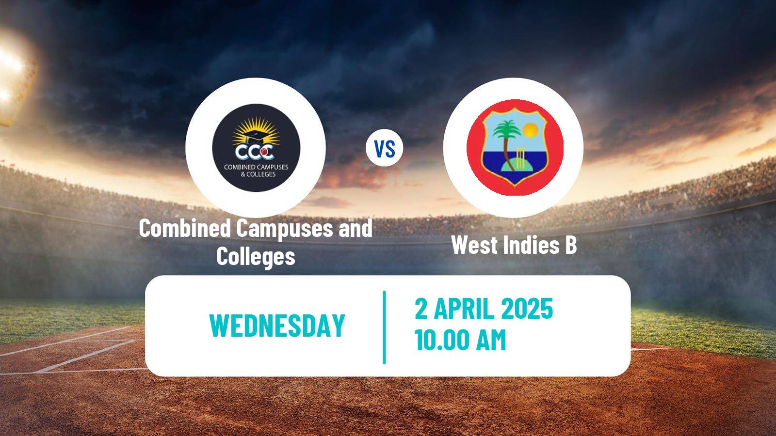 Cricket West Indies Championship Cricket Combined Campuses and Colleges - West Indies B