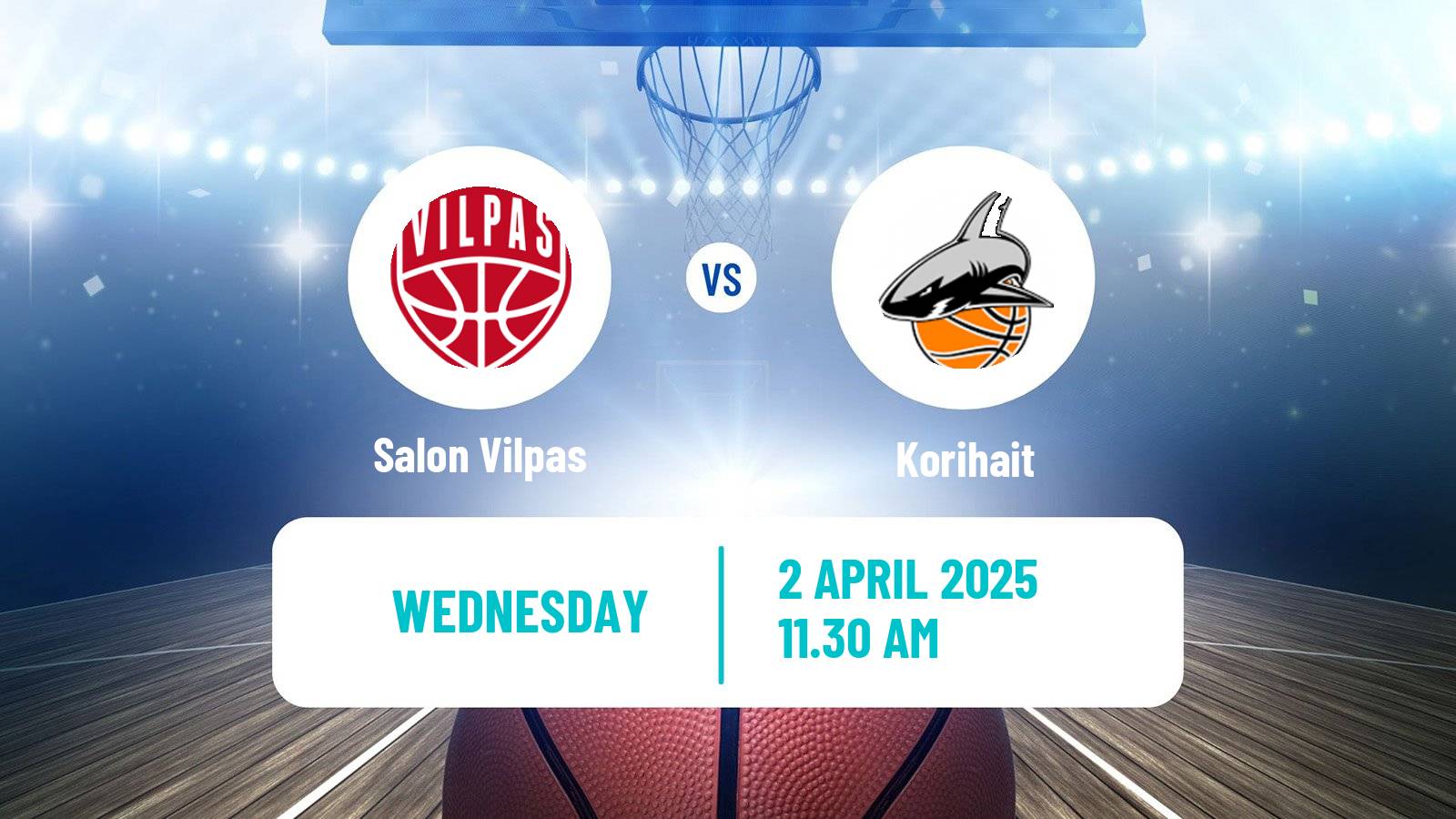Basketball Finnish Korisliiga Salon Vilpas - Korihait