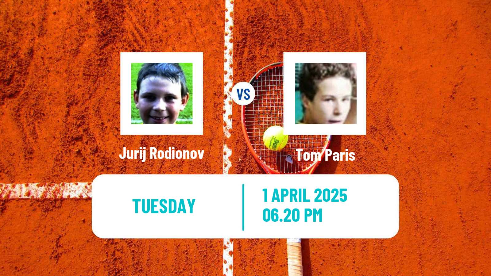 Tennis Morelos Challenger Men Jurij Rodionov - Tom Paris