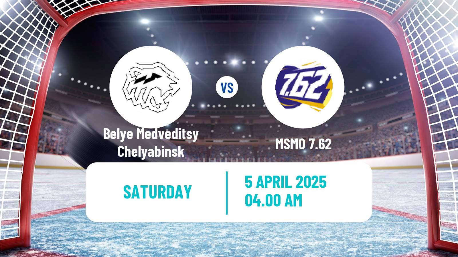 Hockey Russian WHL Belye Medveditsy Chelyabinsk - MSMO 7.62