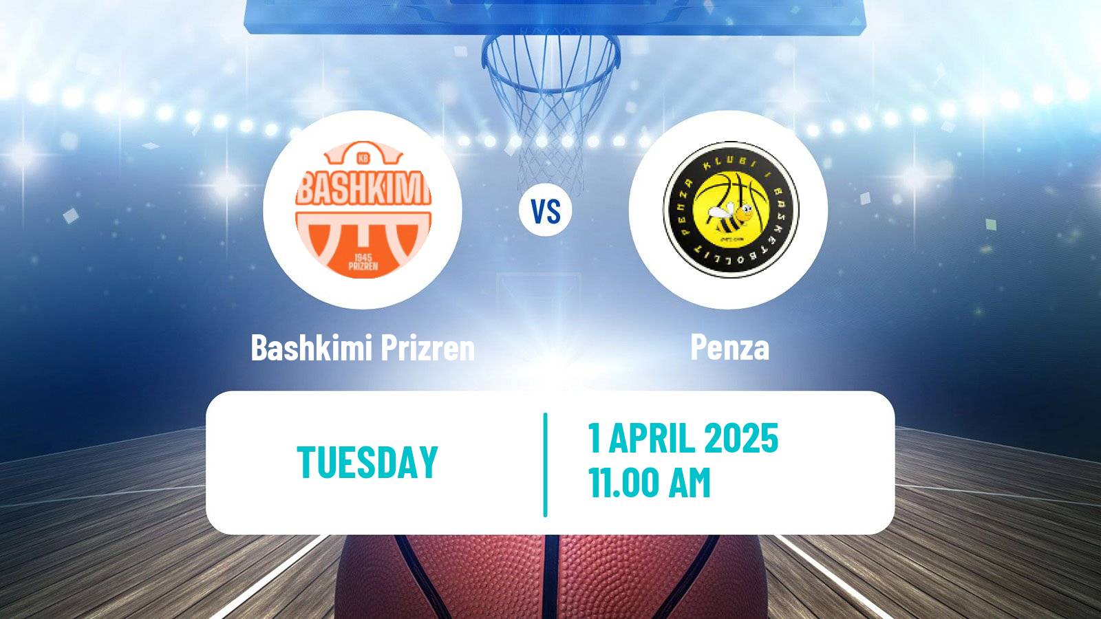 Basketball Kosovo Superliga Basketball Women Bashkimi Prizren - Penza