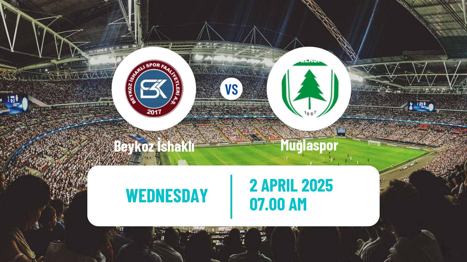 Soccer Turkish 3 Lig Group 2 Beykoz İshaklı - Muğlaspor