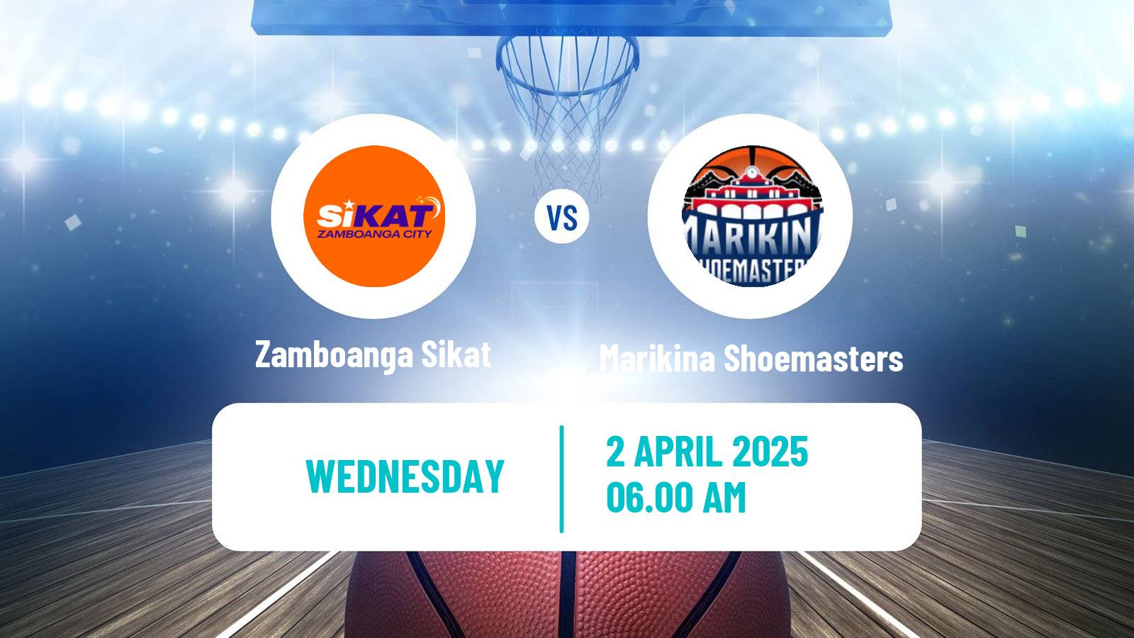 Basketball Philippines MBPL  Zamboanga Sikat - Marikina Shoemasters