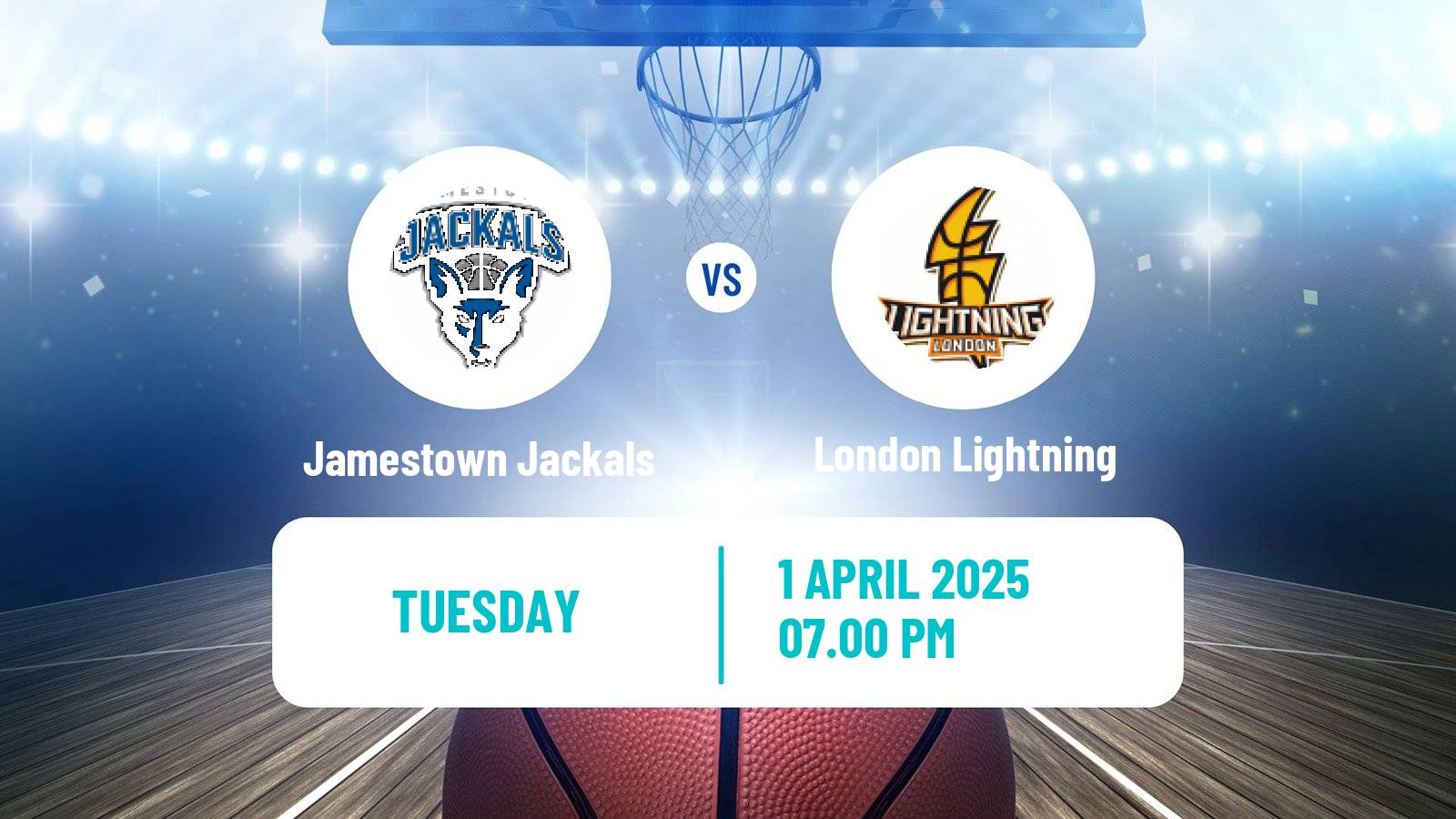 Basketball Canadian Super League Basketball Jamestown Jackals - London Lightning