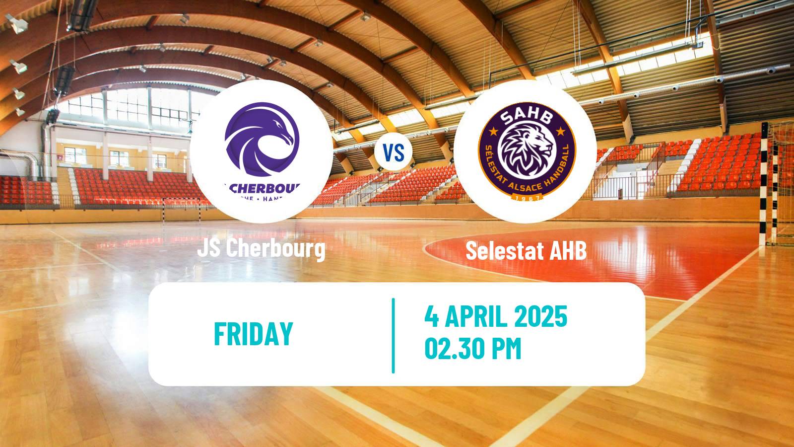 Handball French Proligue Handball Cherbourg - Selestat AHB