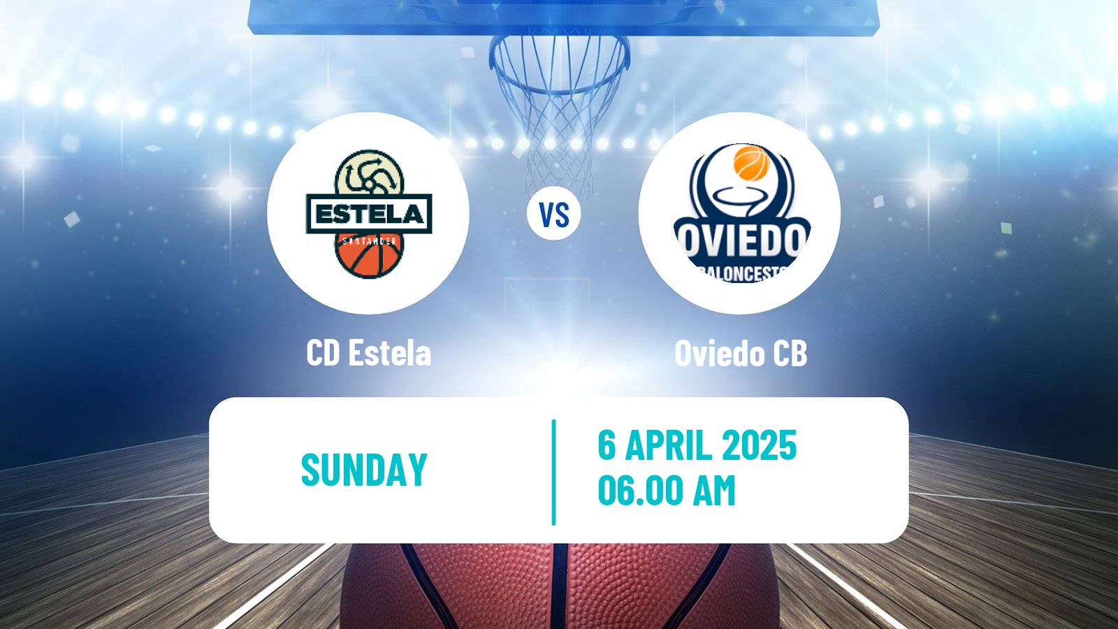 Basketball Spanish LEB Oro Estela - Oviedo