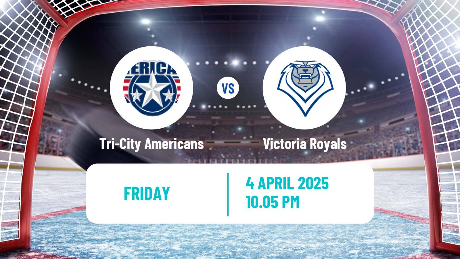 Hockey WHL Tri-City Americans - Victoria Royals