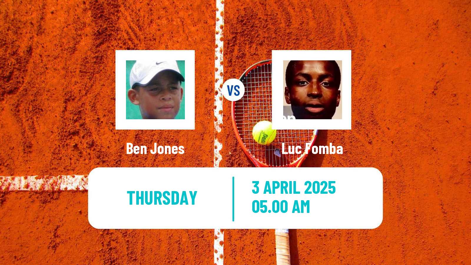 Tennis ITF M15 Lons Le Saunier Men Ben Jones - Luc Fomba