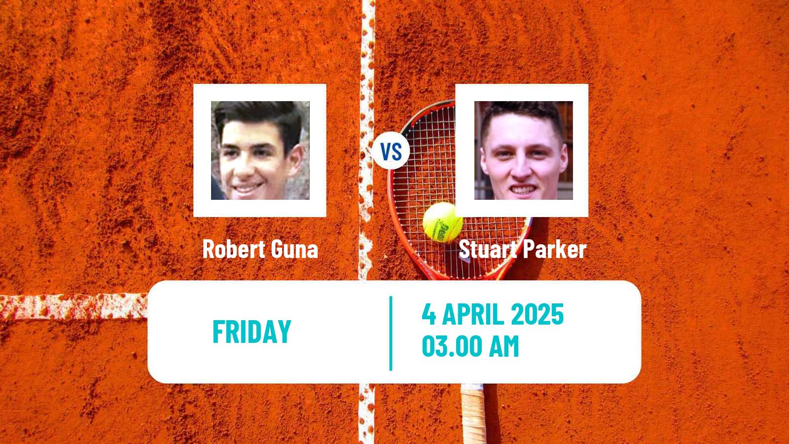 Tennis ITF M15 Heraklion 3 Men Robert Guna - Stuart Parker