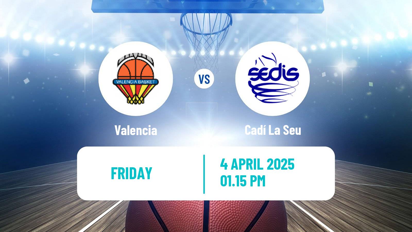Basketball Spanish Liga Femenina Basketball Valencia - Cadí La Seu