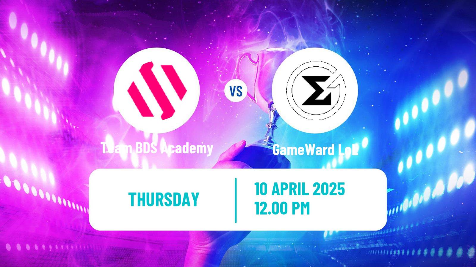 Esports League Of Legends Lfl Team BDS Academy - GameWard
