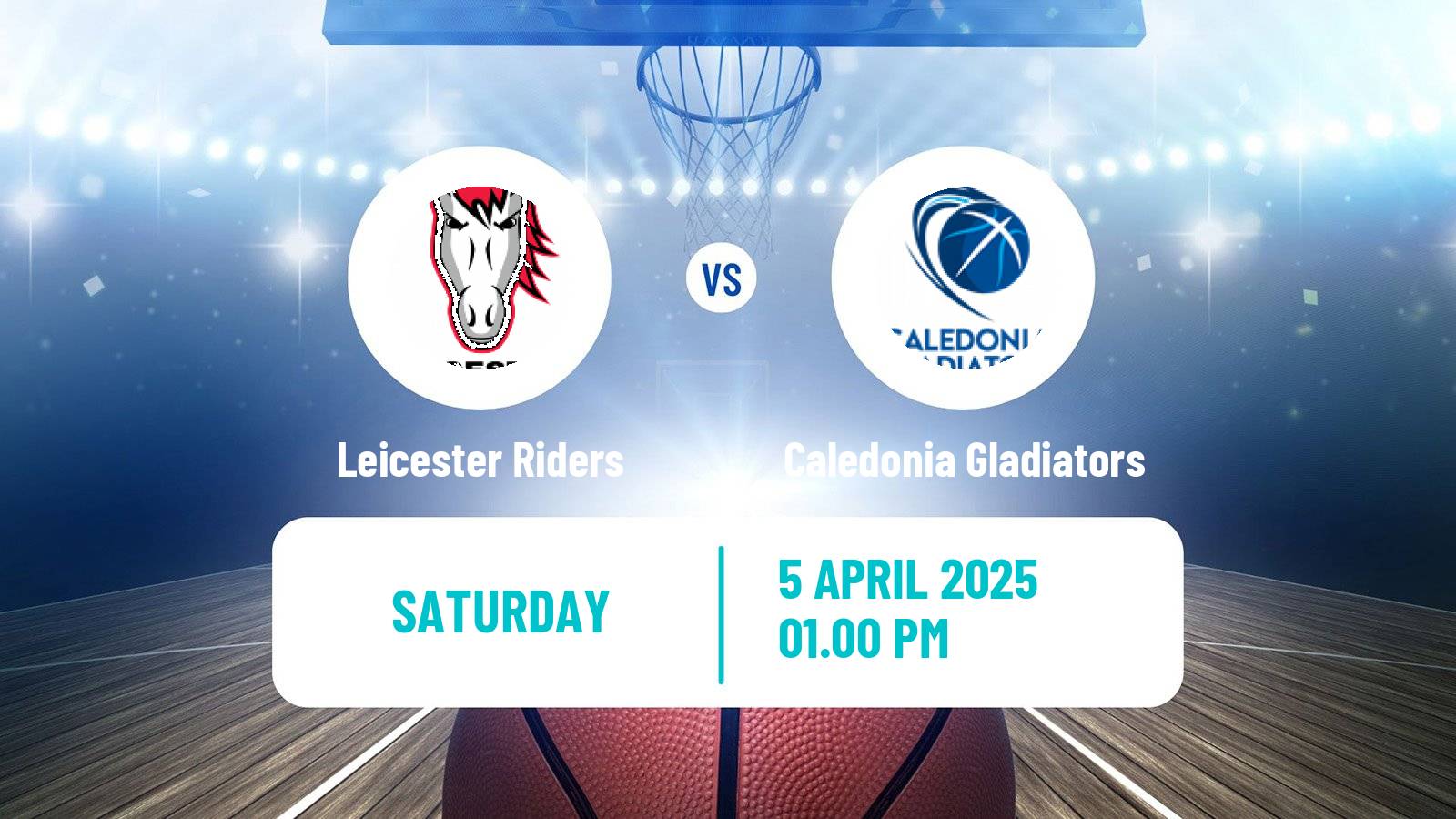 Basketball British WBBL Leicester Riders - Caledonia Gladiators