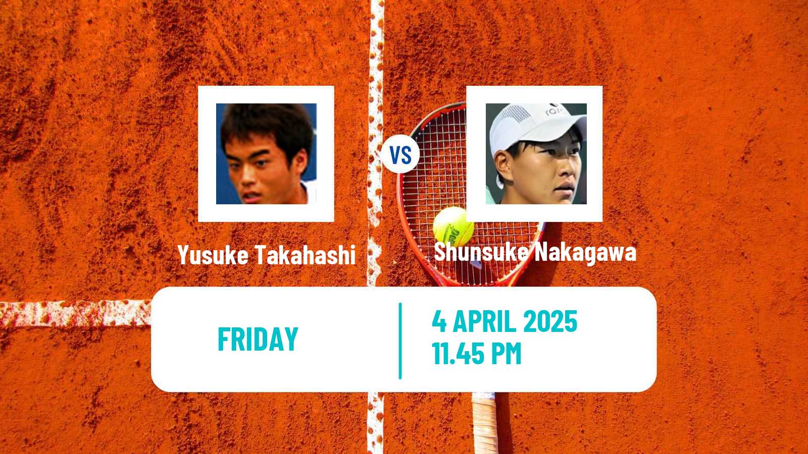 Tennis ITF M15 Kashiwa Men Yusuke Takahashi - Shunsuke Nakagawa