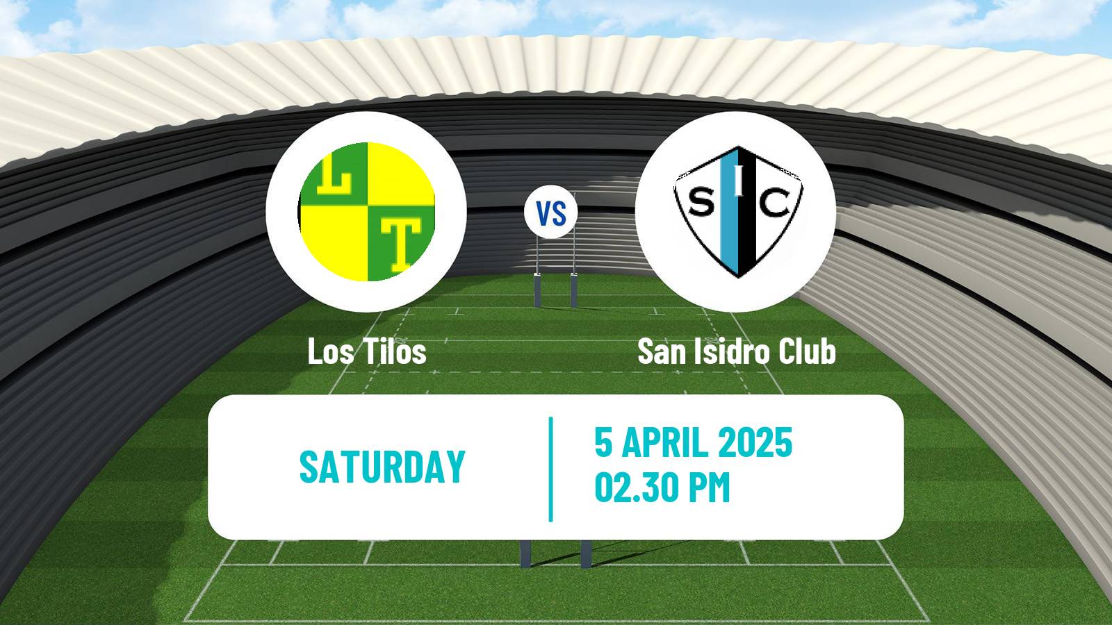 Rugby union Argentinian Top 13 Rugby Los Tilos - San Isidro Club