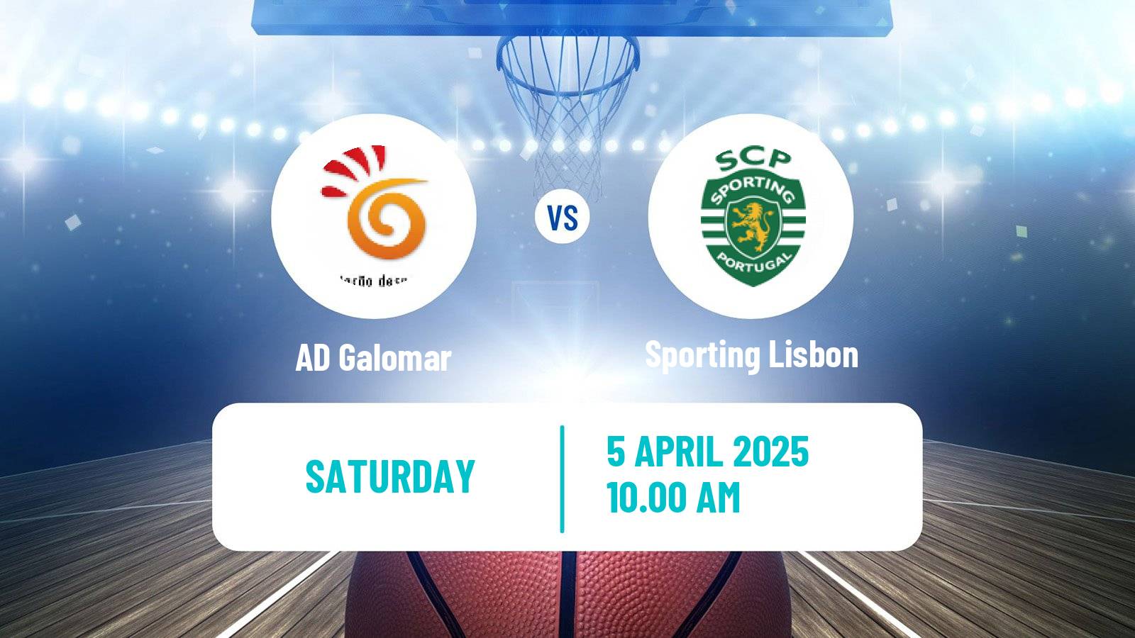 Basketball Portuguese LPB Galomar - Sporting Lisbon