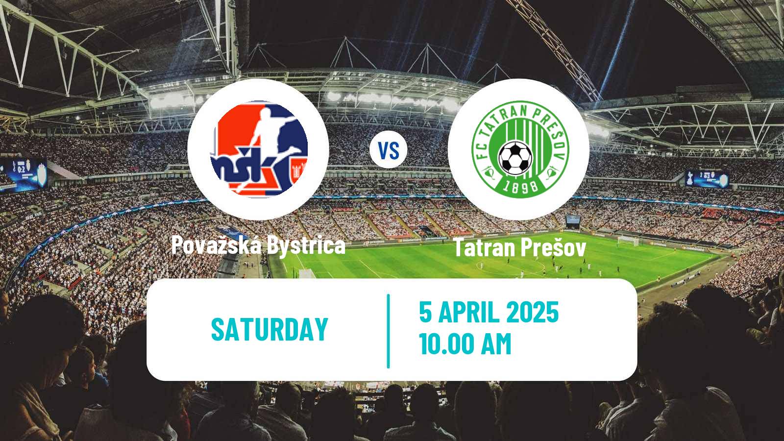 Soccer Slovak 2 Liga Považská Bystrica - Tatran Prešov