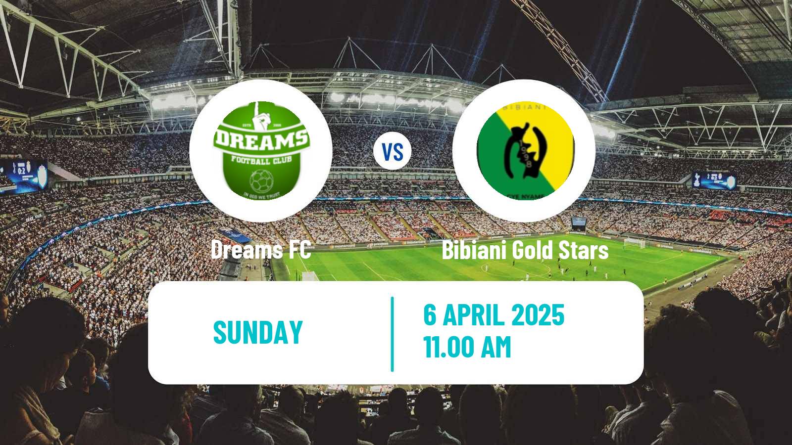 Soccer Ghanaian Premier League Dreams - Bibiani Gold Stars
