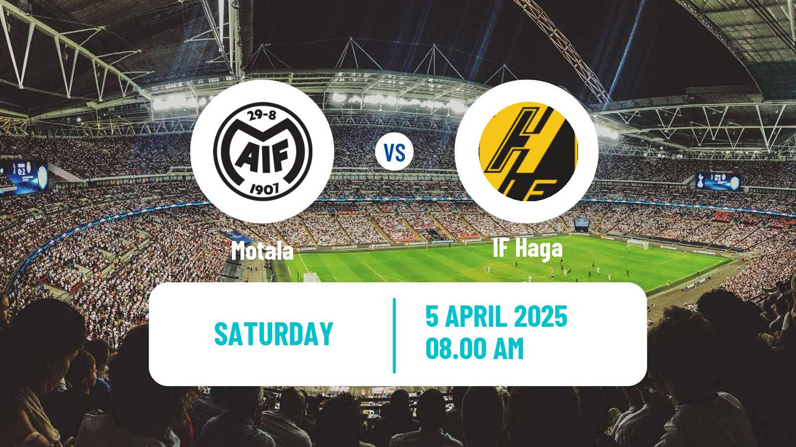 Soccer Swedish Division 2 - Norra Götaland Motala - Haga