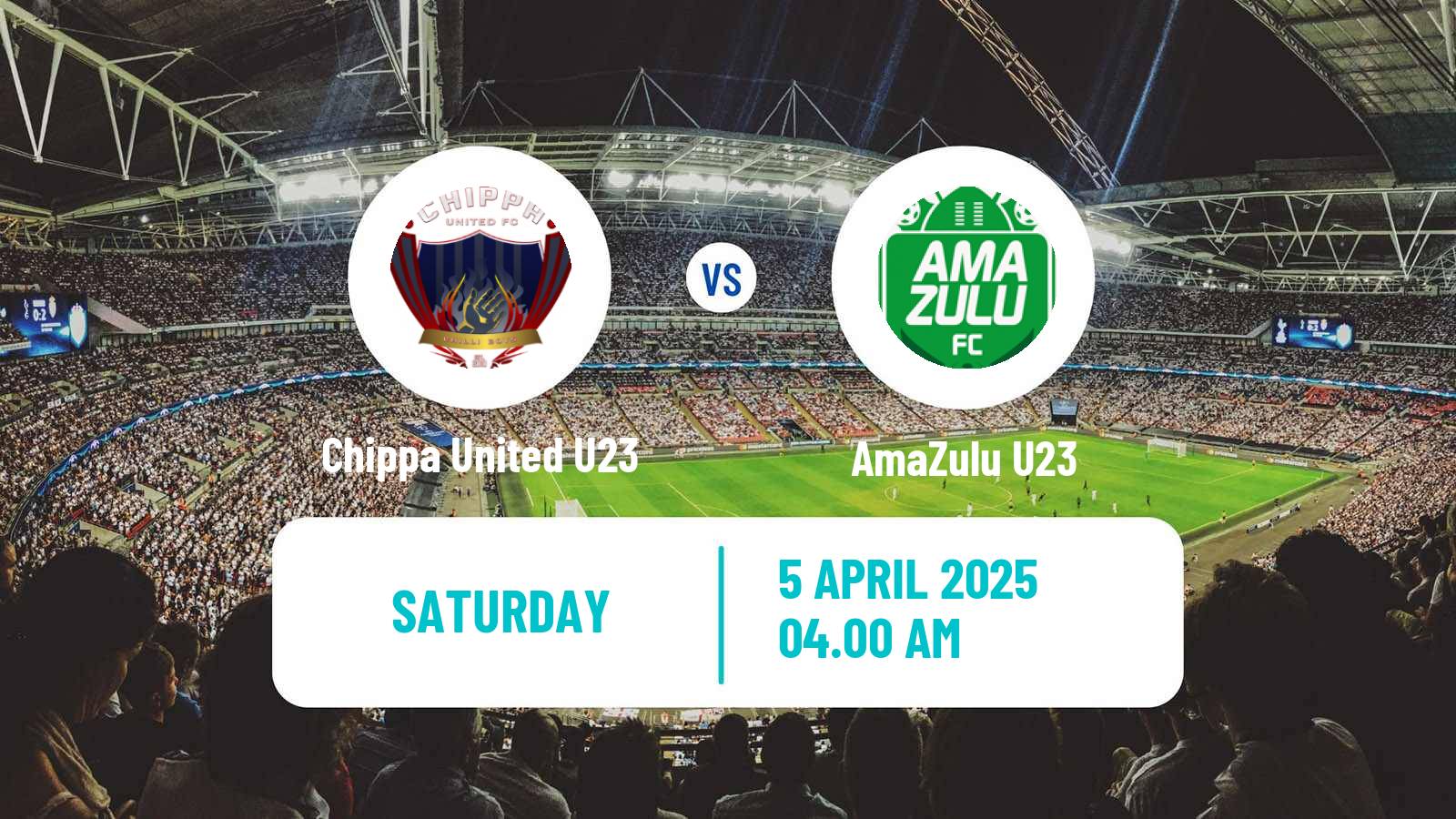 Soccer South African Diski Challenge Chippa United U23 - AmaZulu U23