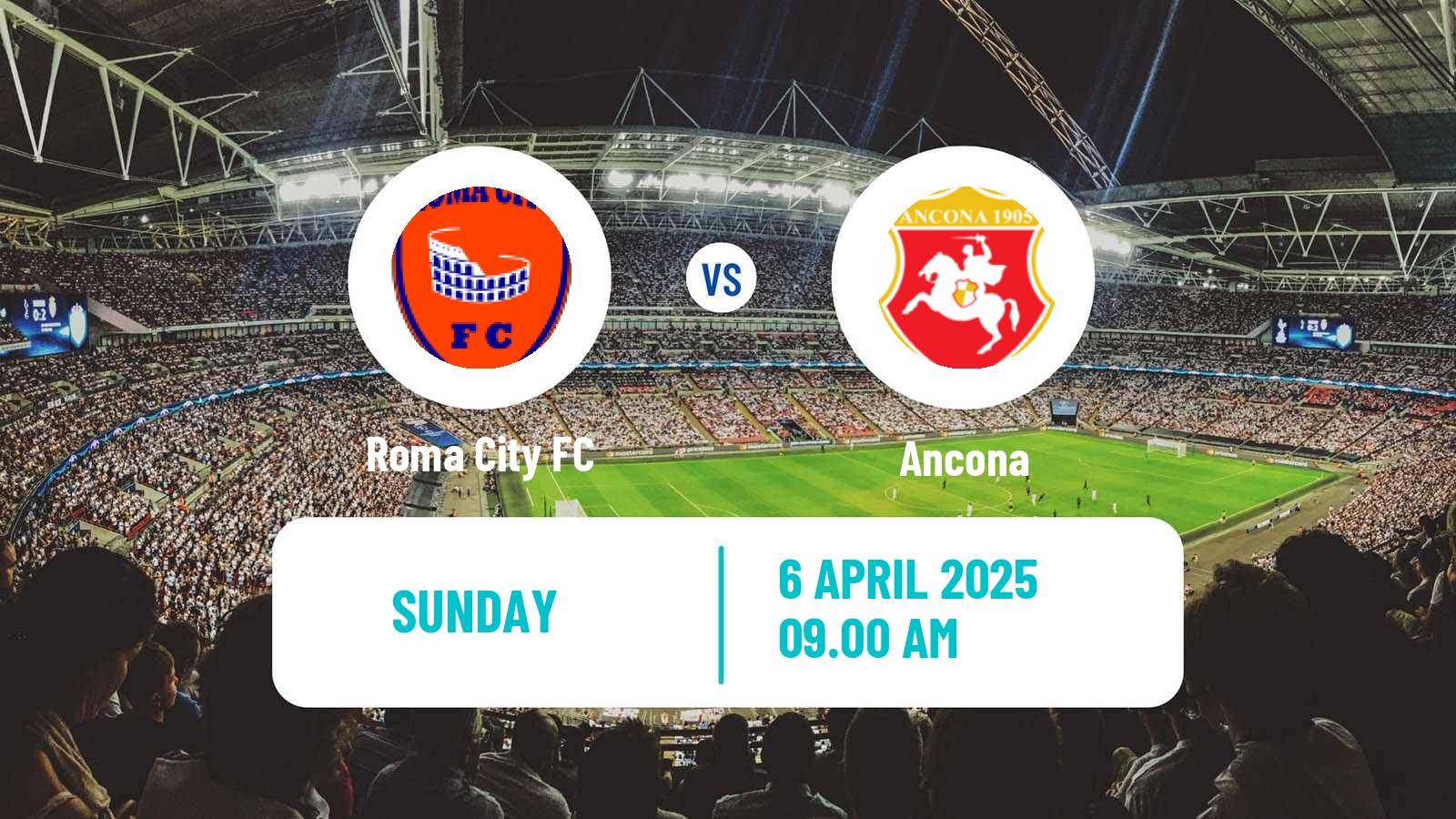 Soccer Italian Serie D - Group F Roma City - Ancona