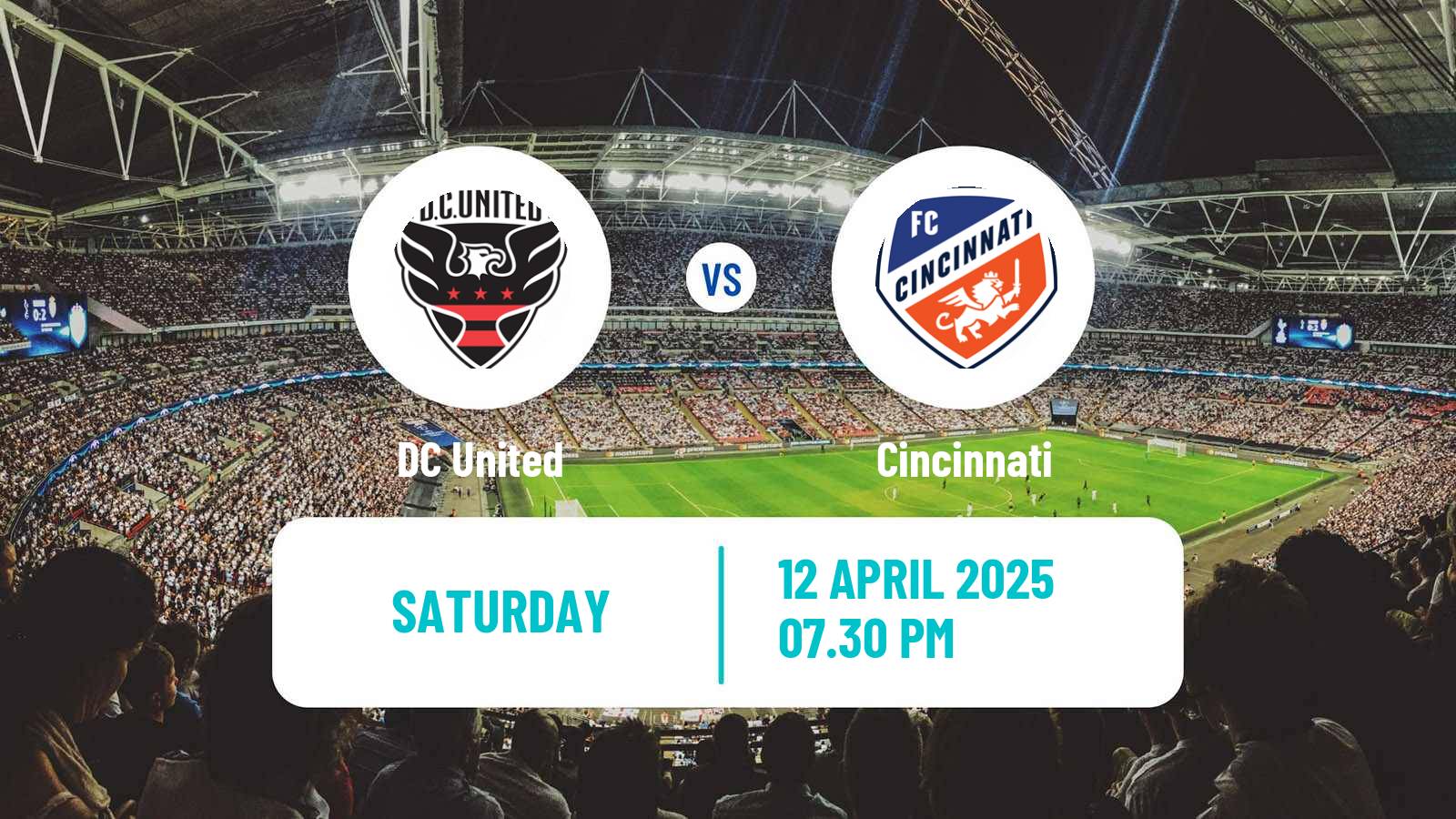 Soccer MLS DC United - Cincinnati